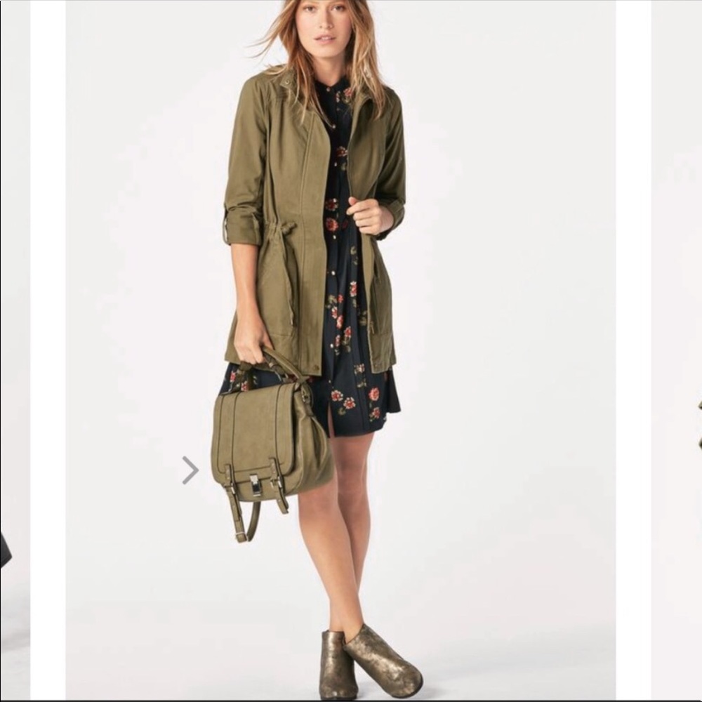 [New Look] 💯 Cotton Camo Green Utility Jacket